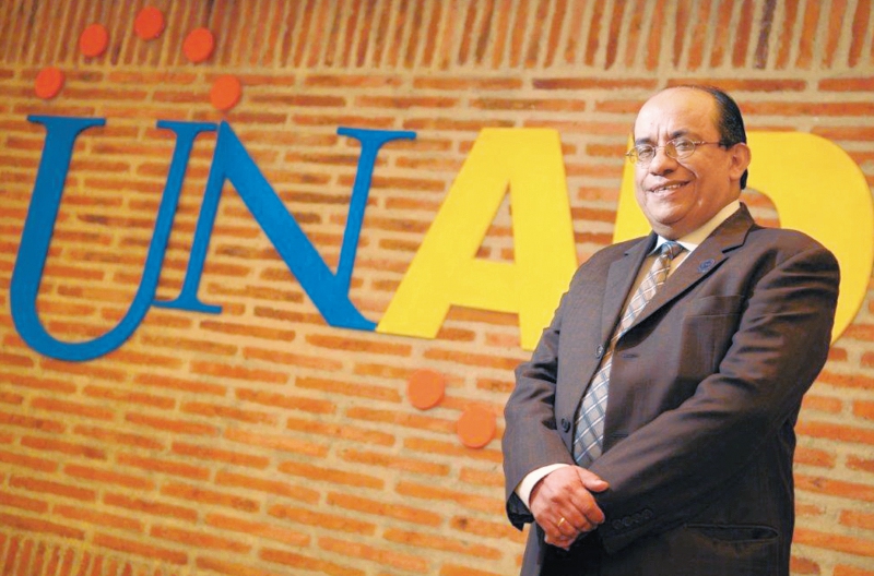 Jaime Alberto Leal Afanador, rector de la Universidad Nacional Abierta y a Distancia (UNAD). / Gabriel Aponte - El Espectador