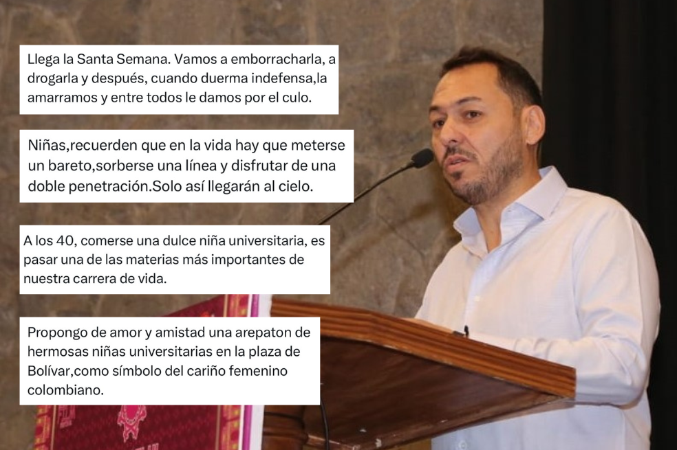 Daniel Mendoza desinforma y no debe ser embajador