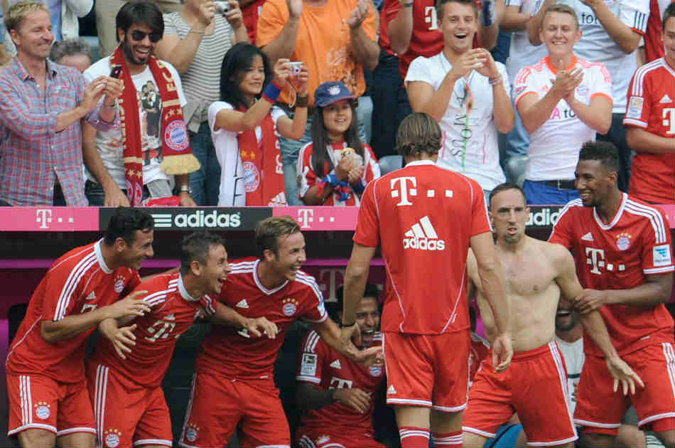 Bayern venció a Núremberg y es uno de los líderes de la Bundesliga
