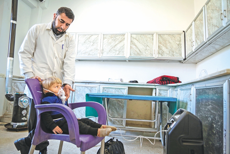 Ser enfermera en plena guerra en Siria