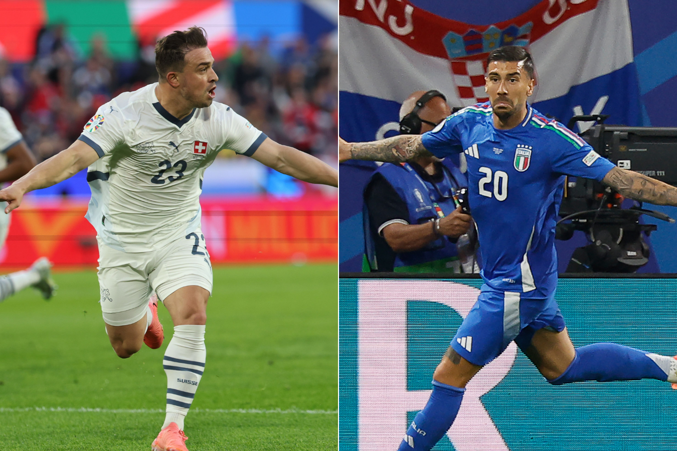 Suiza vs. Italia en los octavos de final de la Eurocopa: hora y dónde ver el partido