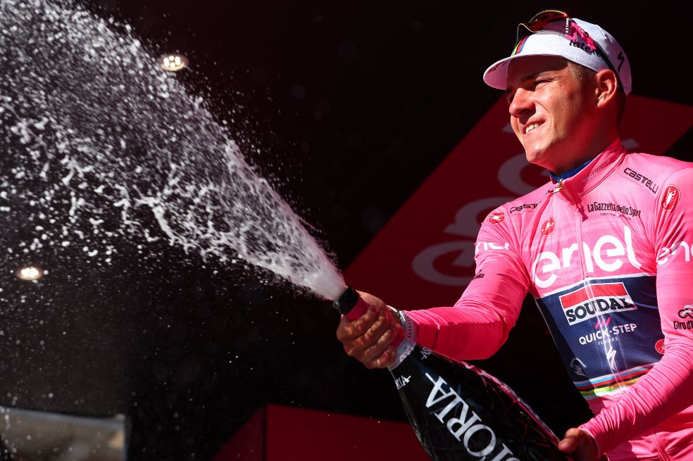 Clasificación general del Giro de Italia: el liderato tempranero de Evenepoel