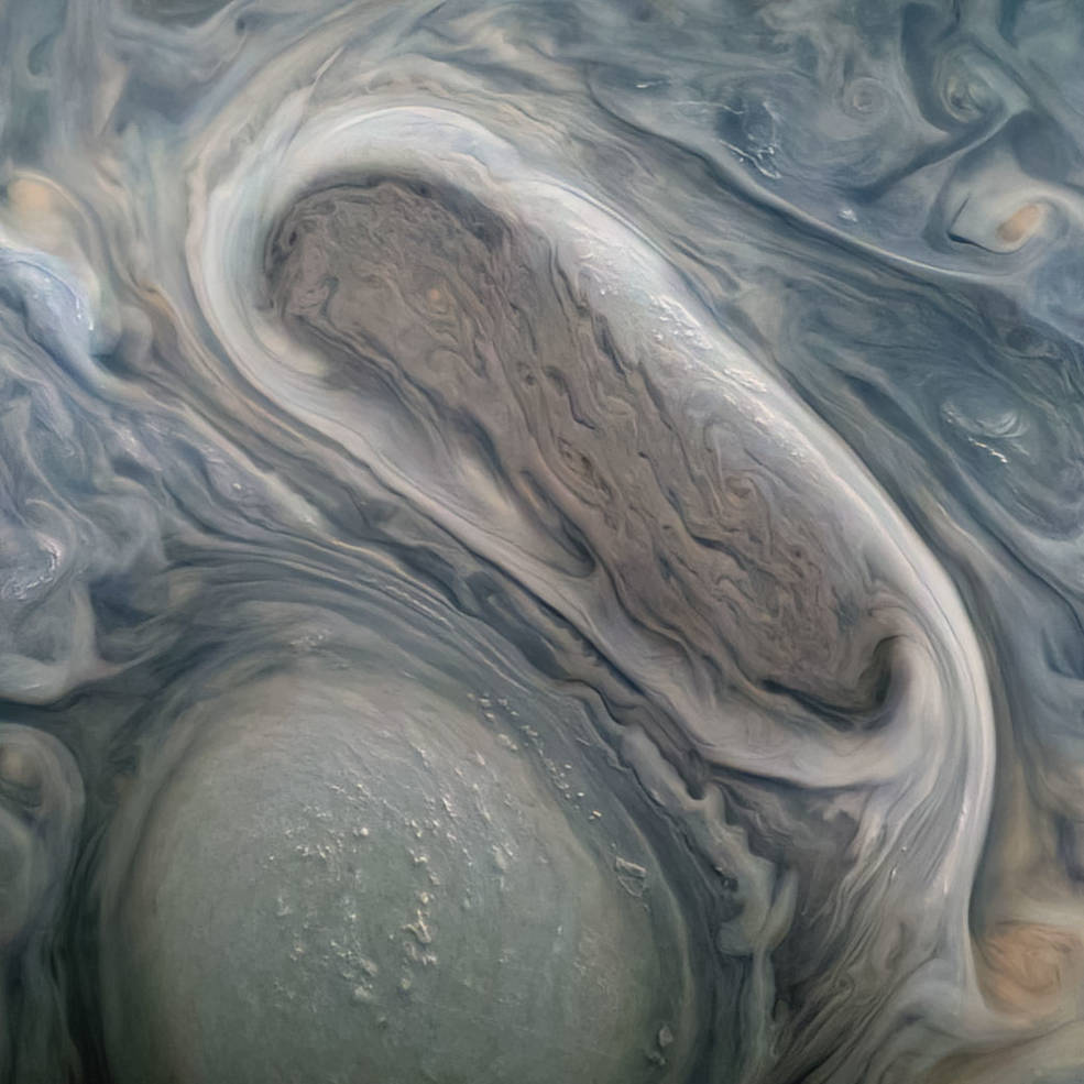 La Nasa capturó nuevas imágenes de Júpiter y publicó sonidos de su Luna