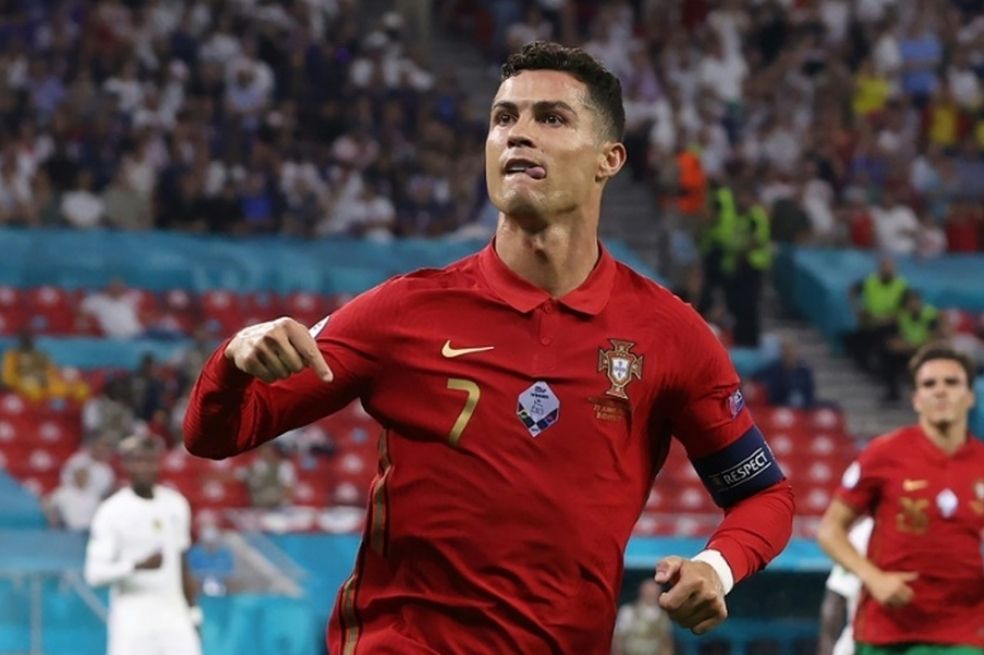 El delantero de la Juventus anotó cinco tantos con Portugal.