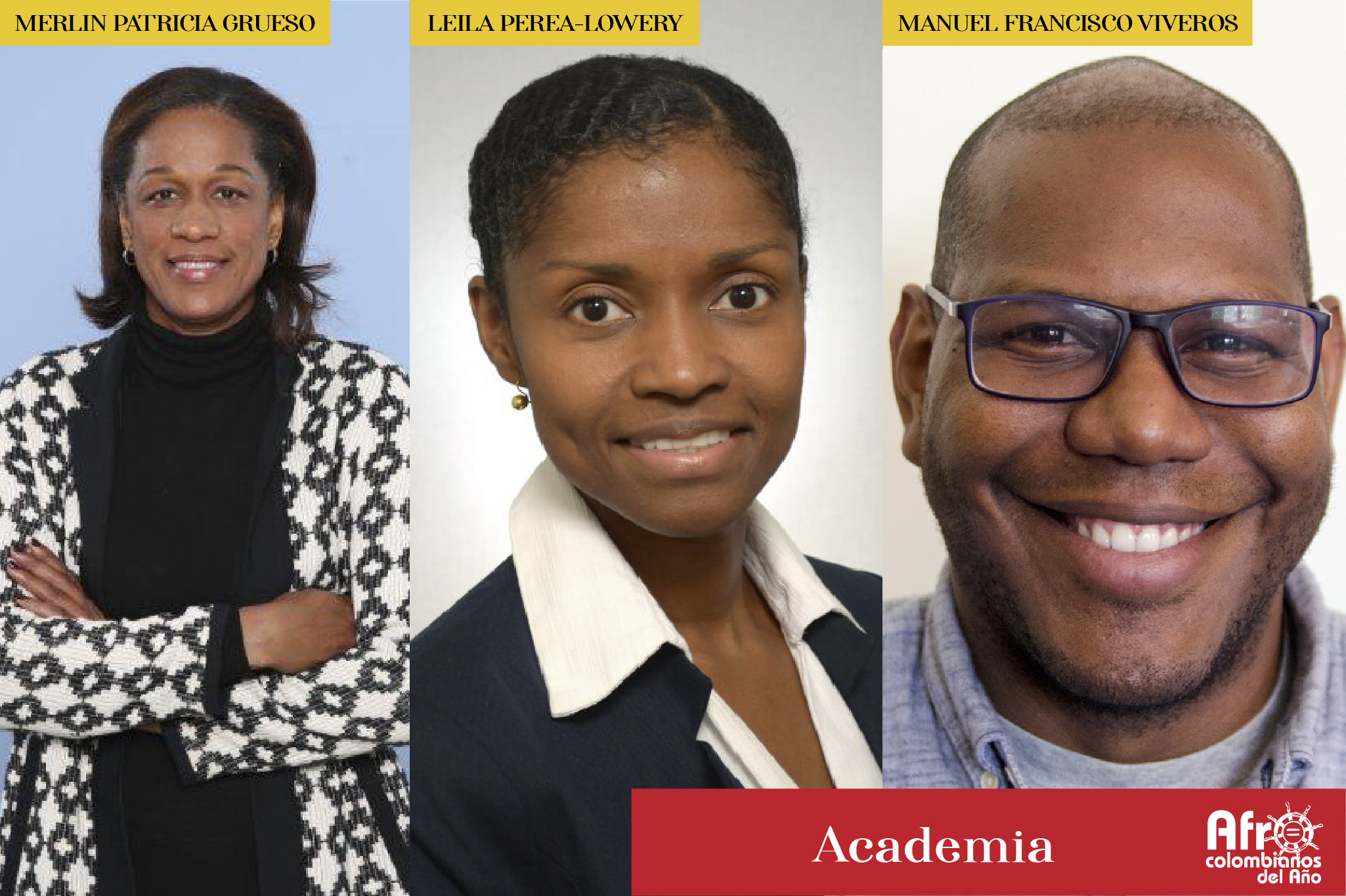 Nominados Afrocolombianos del año