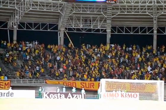 En desmanes en la tribuna terminó partido entre Deportivo Pereira y Real Cartagena