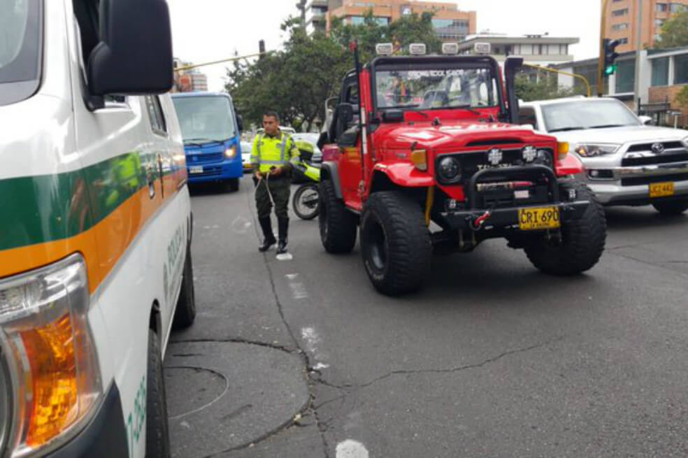 Capturan a conductor del campero que arrolló a operador del SITP en el norte de Bogotá