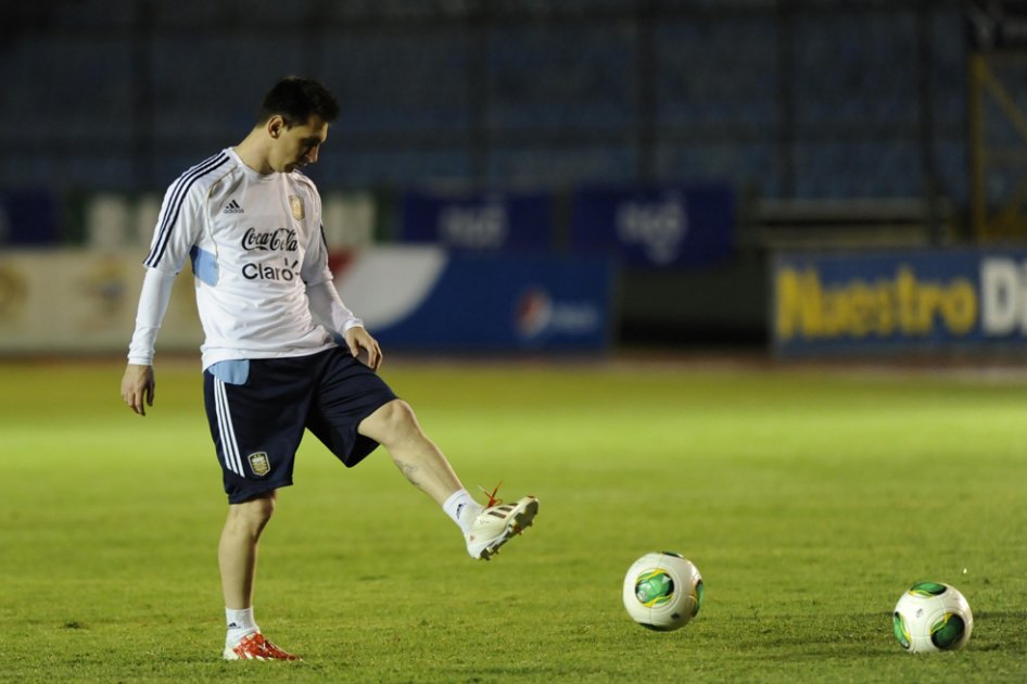 Messi está en duda para el amistoso entre Argentina y Guatemala