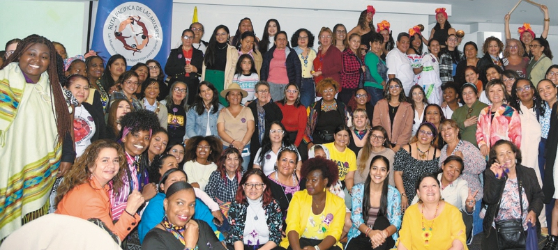 Hace unas semanas, la Ruta Pacífica entregó su quinto informe de seguimiento a la implementación del Acuerdo de Paz. / Cortesía: Ruta Pacífica de las Mujeres