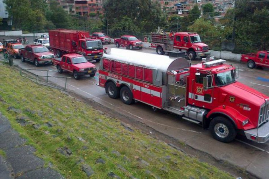 Bomberos de Bogotá indican que en la ciudad se registran diariamente cinco incendios