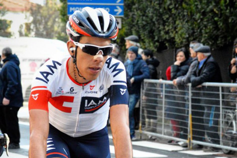 Jarlinson Pantano finalizó en la posición 13 en la sexta etapa de la Tirreno Adriático. Foto: Jarlinson Pantano