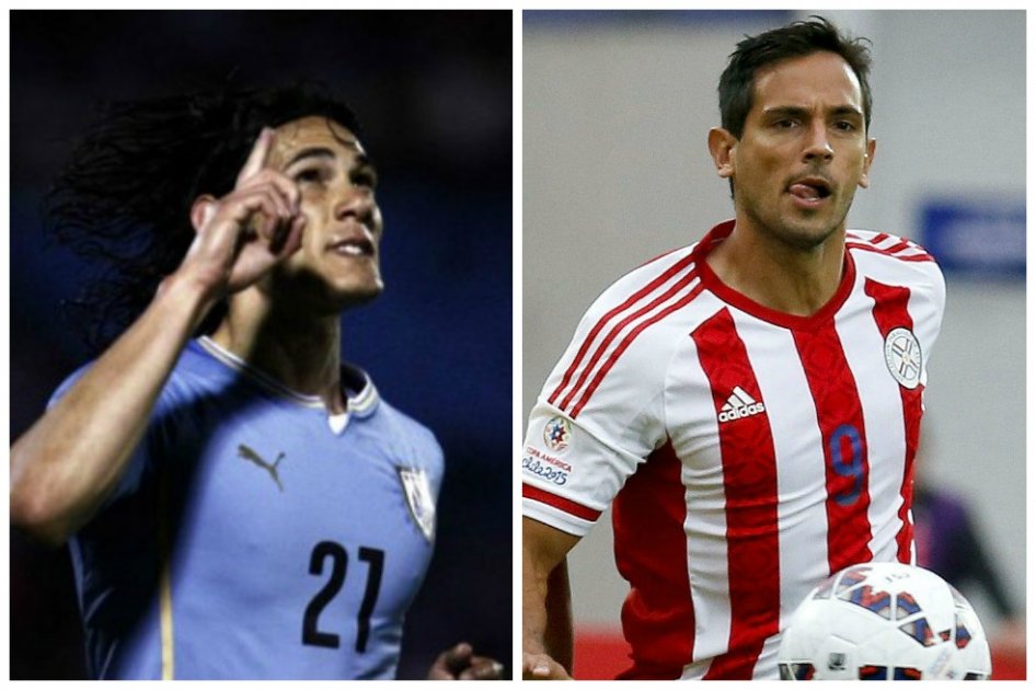 Cavani y Santa Cruz, artilleros en deuda