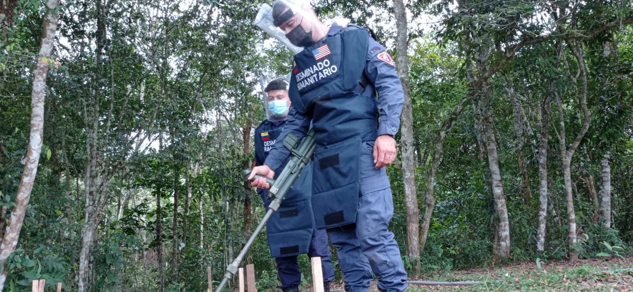 Ejercito Confirma segundo municipio sin sospecha de minas antipersonal en Meta este año