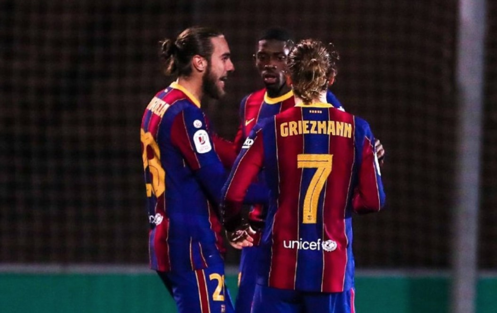 El Barcelona casi no puede ante el Cornella en la Copa del Rey