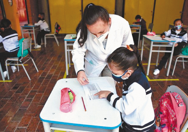 El retorno del sector educativo de manera presencial es muy importante para el proceso de reactivación sostenible del país. / Óscar Pérez