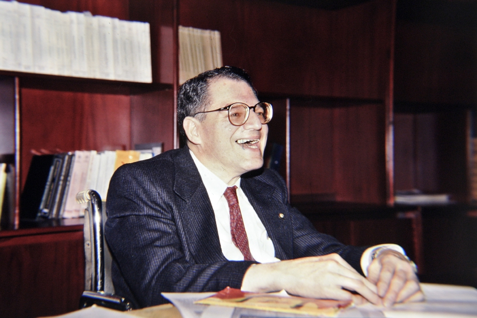 Exmagistrado Ciro Angarita, el maestro, el juez