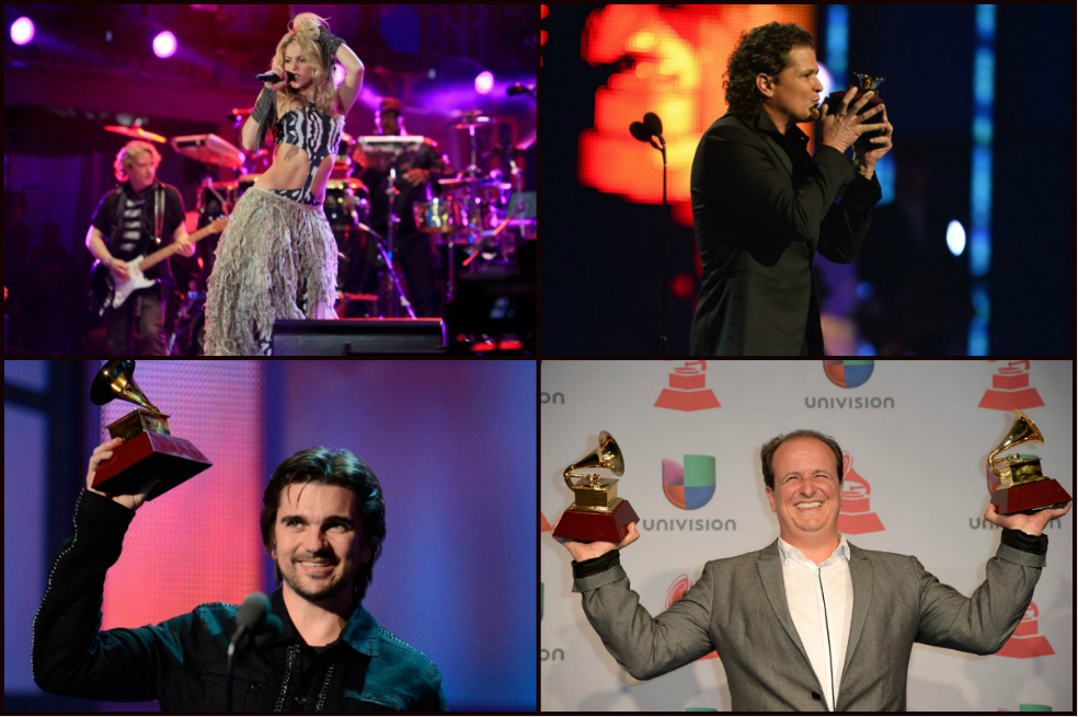 Los colombianos que han ganado el Grammy Latino desde el 2000