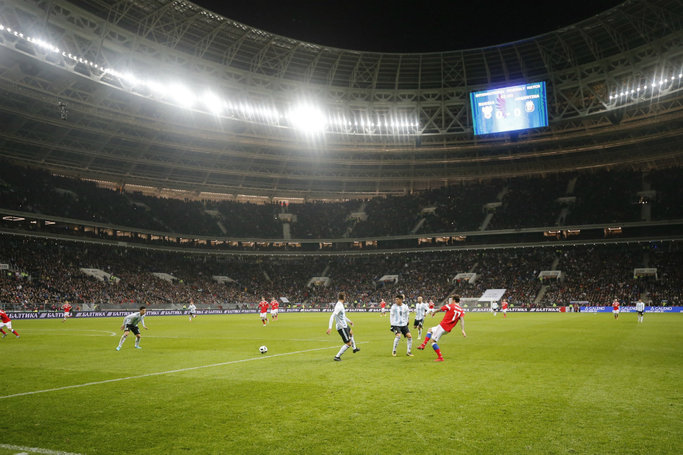 Los problemas del estadio de Luzhnikí, donde se jugará la final de Rusia 2018