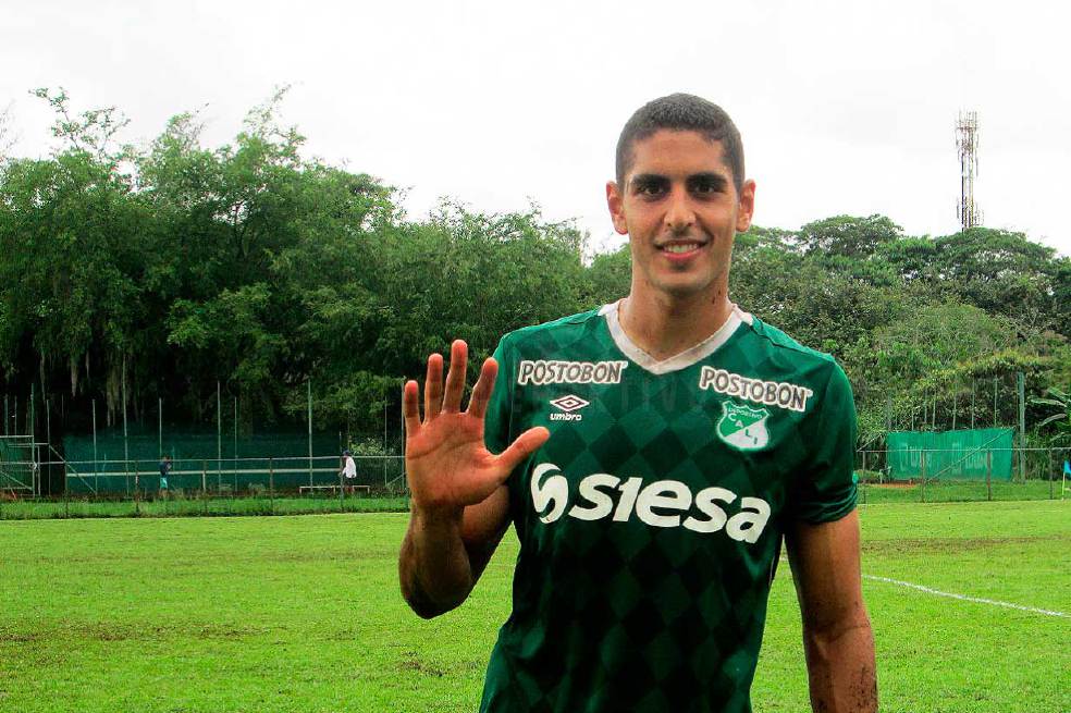Pablo Sabbag, el cantante del Deportivo Cali