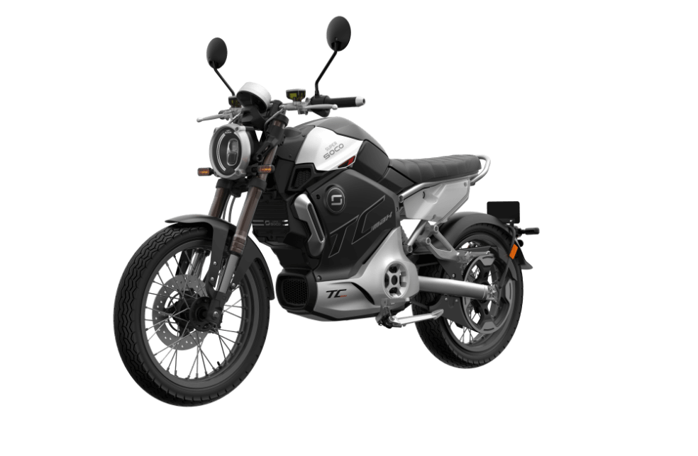 Presentan la nueva moto eléctrica Super Soco Tc Max