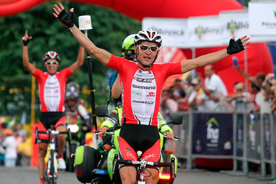 Colombiano Óscar Sánchez ganó quinta etapa de la Vuelta a Costa Rica