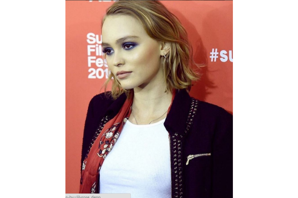 La hermosa Lily Rose Depp hija de Johnny Depp