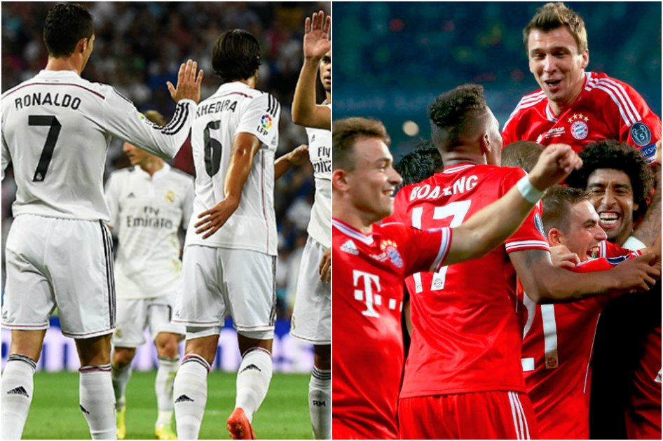 Bayern Múnich y Real Madrid protagonistas en el once ideal de UEFA