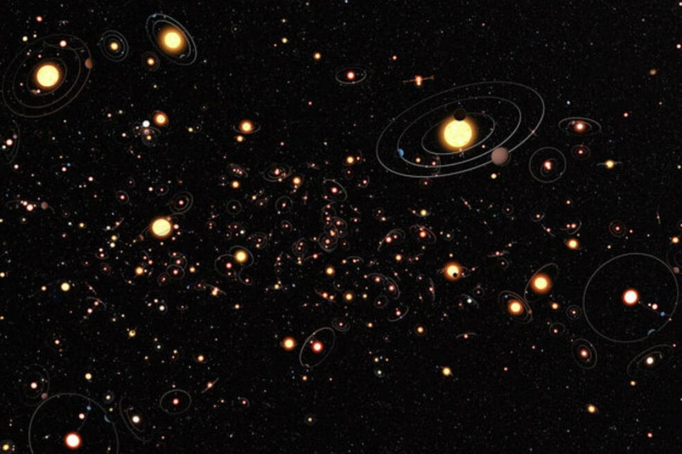 Exoplanetas gigantes con órbitas que duran décadas fueron descubiertos por primera vez