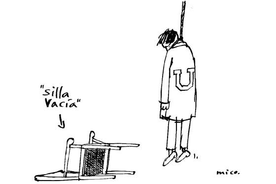 «Silla vacía»