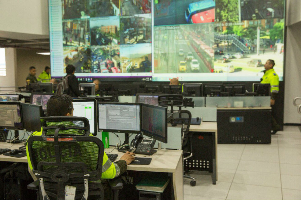 Ya funciona plenamente el C-4, el ‘corazón de la seguridad’ en Bogotá
