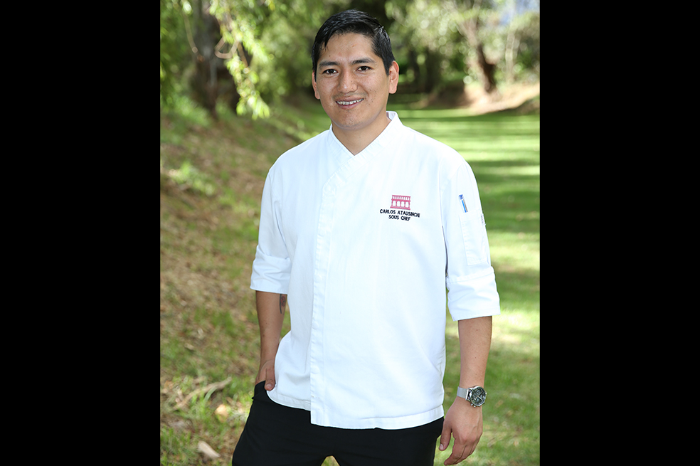 Chef Carlos Ataushinchi