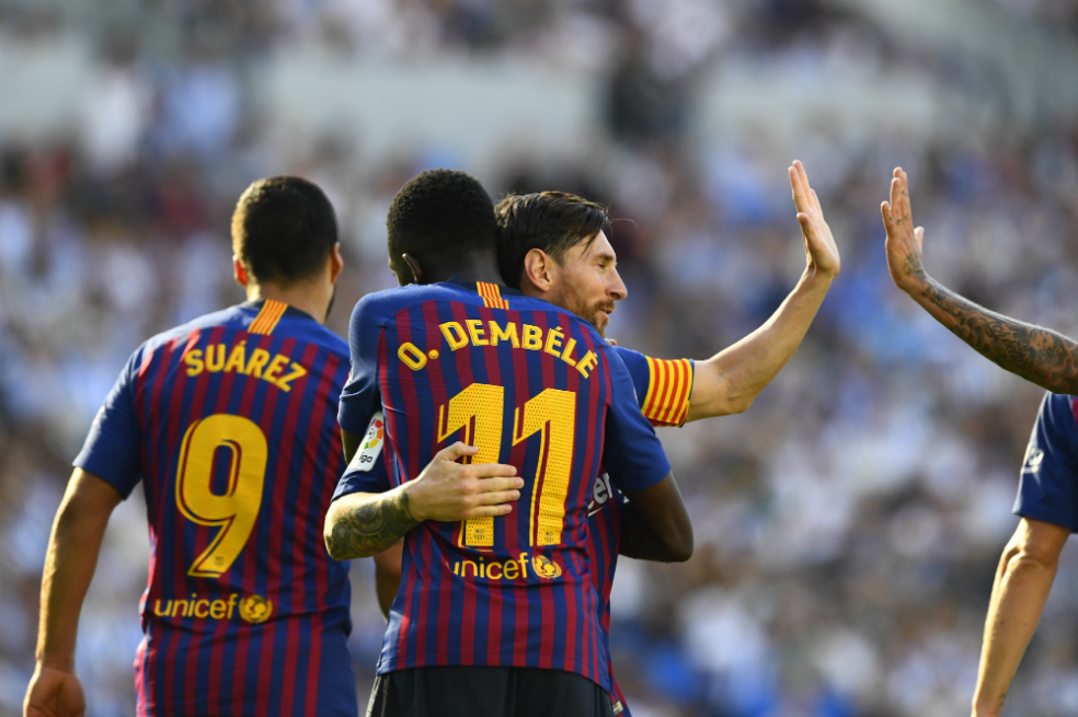 Barcelona le ganó 4-0 al PSV en su estreno en la Liga de Campeones