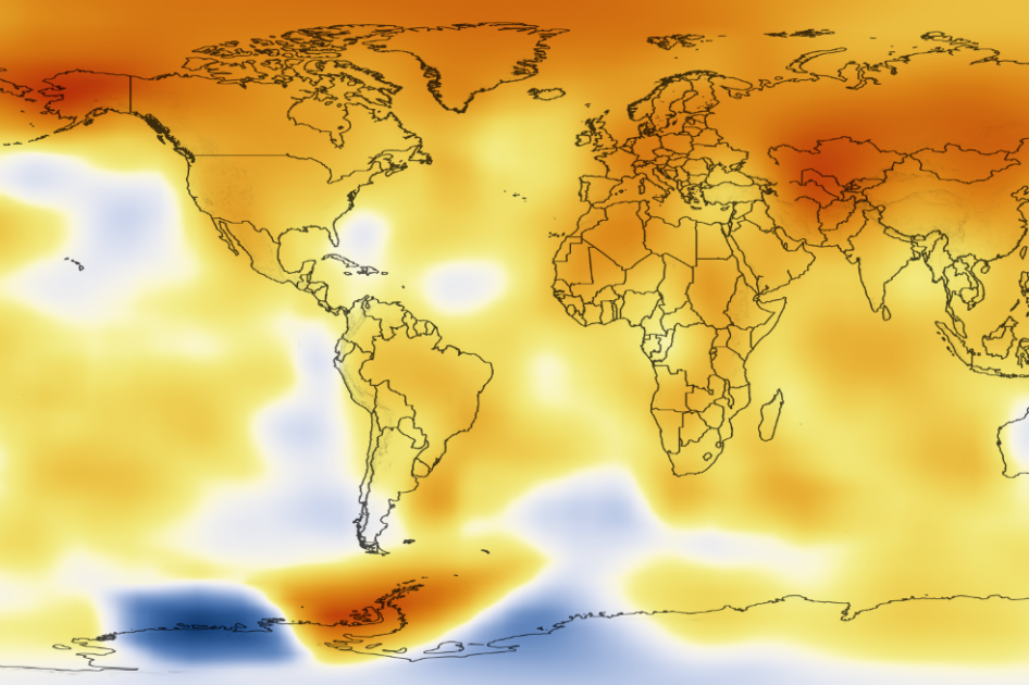El 2012 fue el noveno año más cálido en el mundo desde 1880