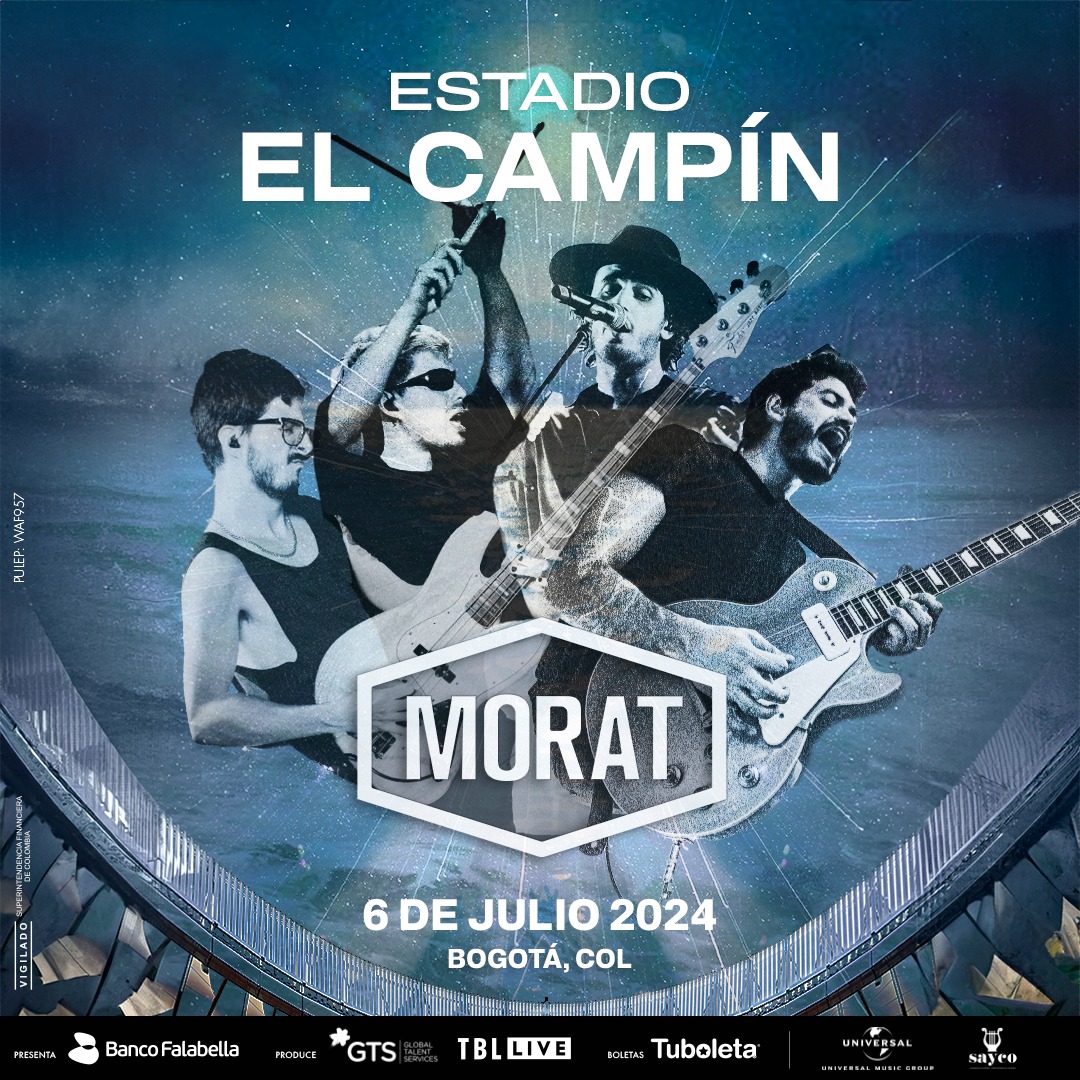 Morat en el Campín: la banda aspira a llenar su primer estadio en Bogotá
