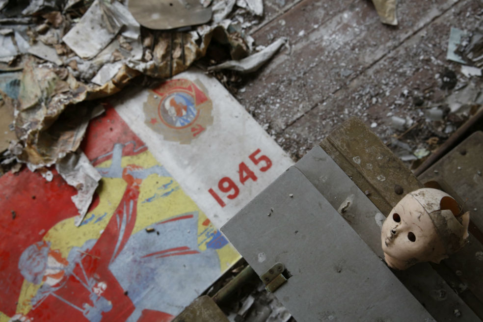 Imágenes del triste aniversario de Chernóbil