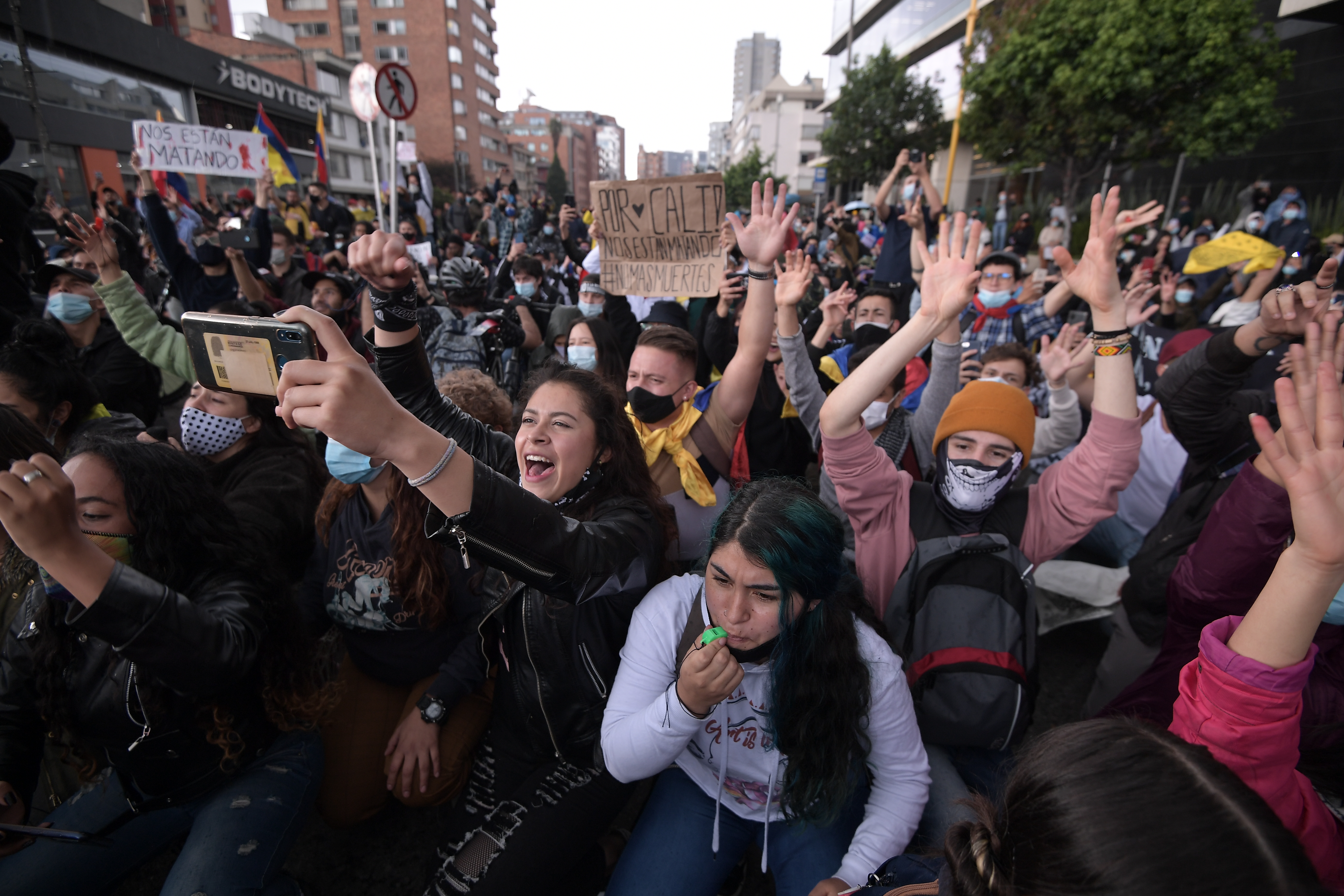 Proponen protocolo para atender violencias en el marco de la protesta en Bogotá