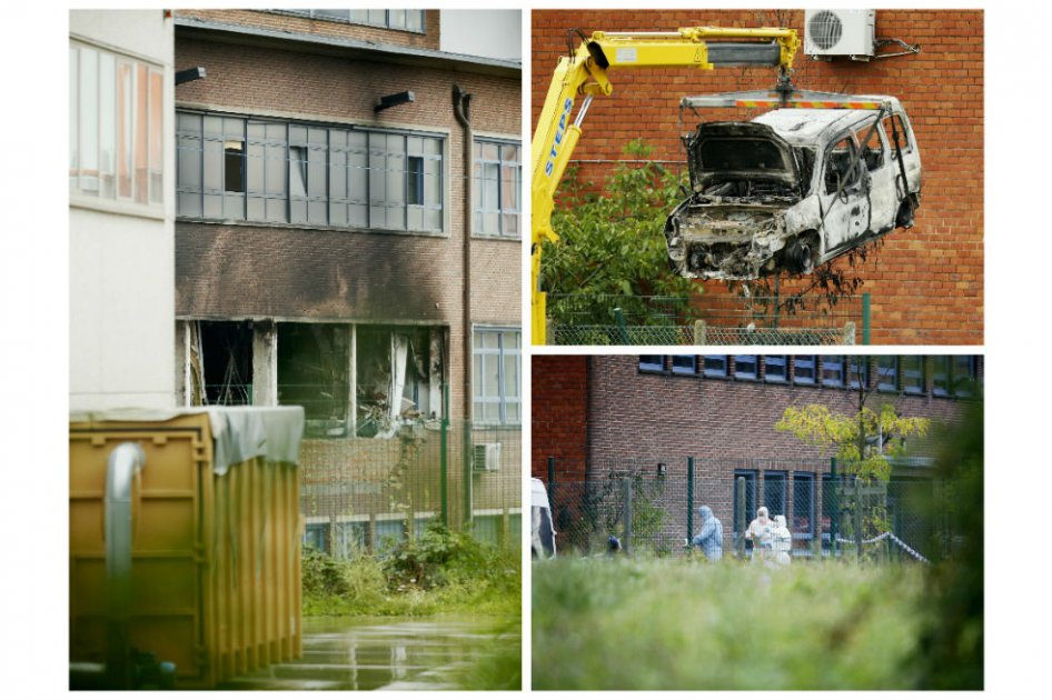 Grave incendio en el Instituto de Criminología de Bruselas tras explosión