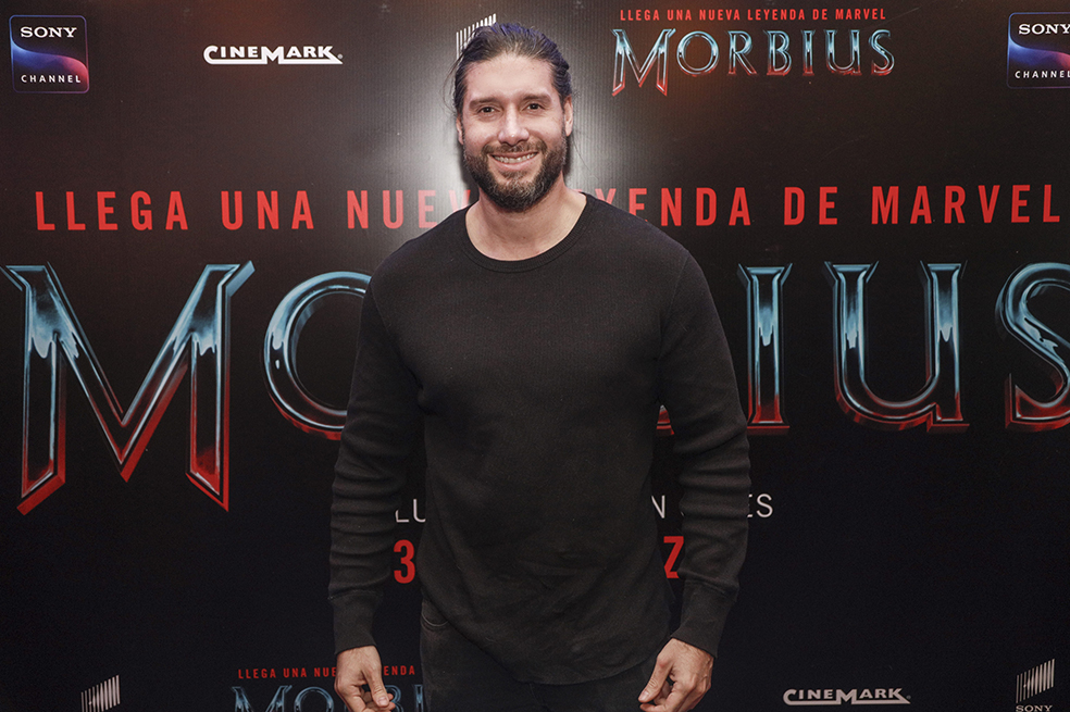 Rigoberto Bedoya premier película Morbius