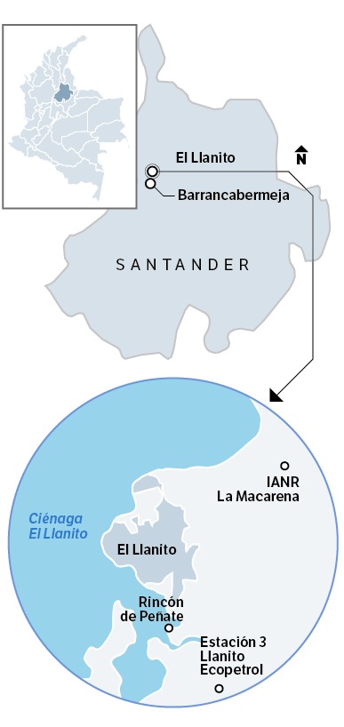 Ciénaga El Llanito.