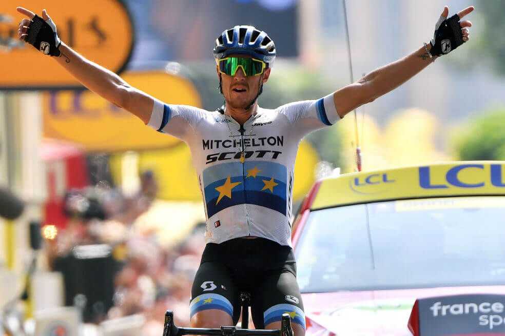 Matteo Trentin se quedó con la etapa 17 del Tour de Francia