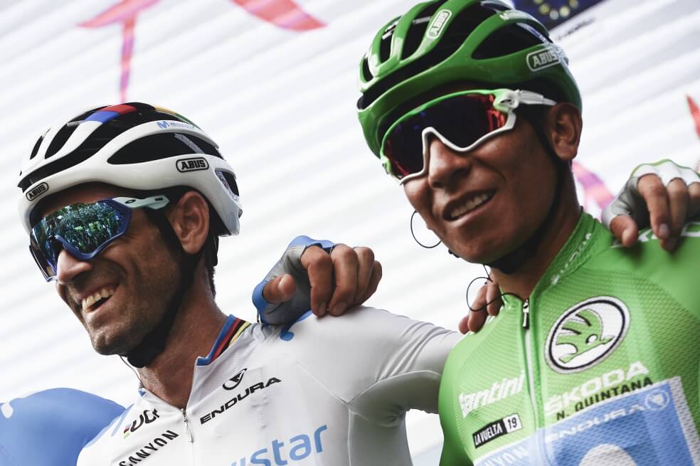 Nairo: «Alejandro Valverde será el líder del equipo en lo que queda de la Vuelta a España»