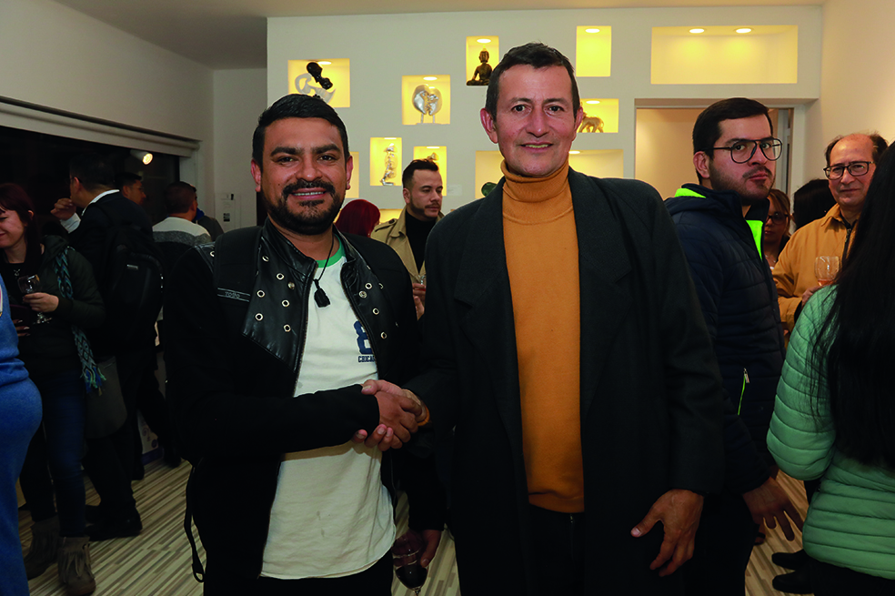 Leonel Rivera y Abizier Agudelo
