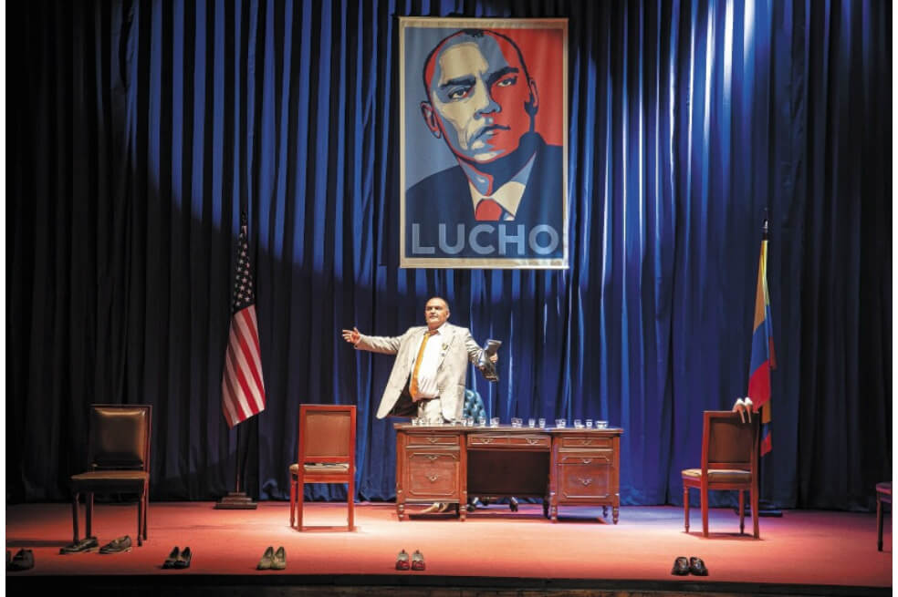 “La Gloria de Lucho” es un divertido monólogo que tiene como punto de partida el personaje de Enrique Carriazo. / Andrés González
