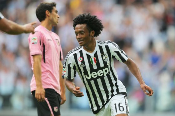 Juan Guillermo Cuadrado, campeón de la Serie A con Juventus