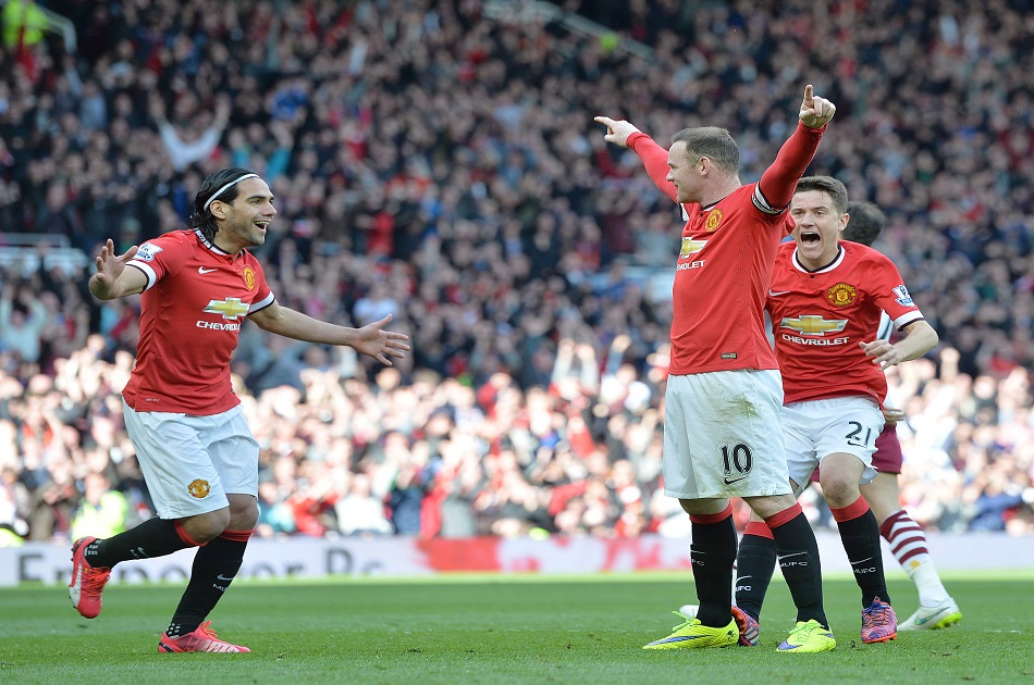 Falcao jugó 13 minutos en el triunfo de Manchester sobre Aston Villa