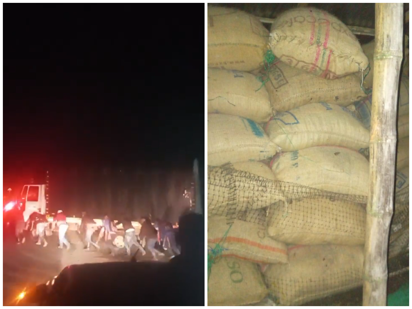 Indígenas y afro ayudaron a recuperar camión robado con carga de café en Cauca