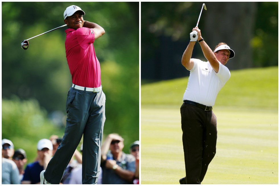 Woods vs Mickelson, el combate del siglo