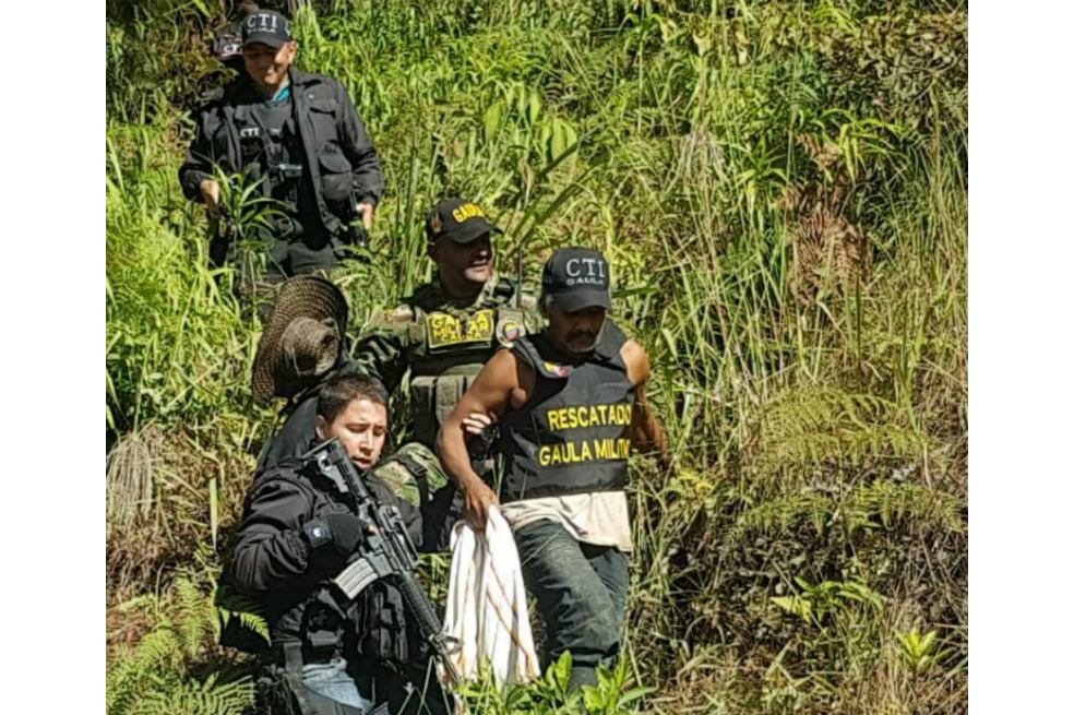 Ejército rescata a hombre secuestrado en El Tambo, Cauca