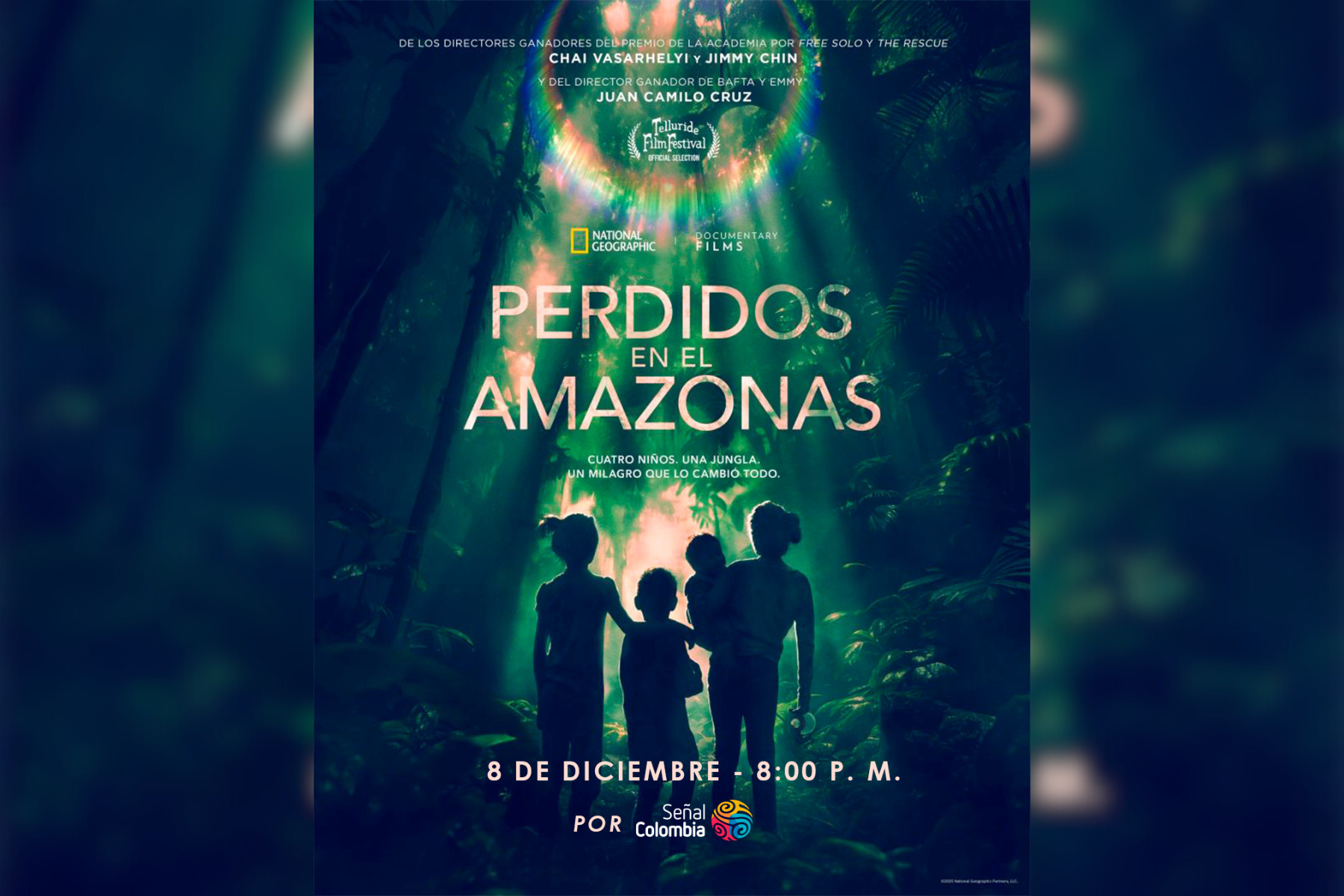 El documental fue dirigido por Chai Vasarhelyi, Jimmy Chin y el colombiano Juan Camilo Cruz.