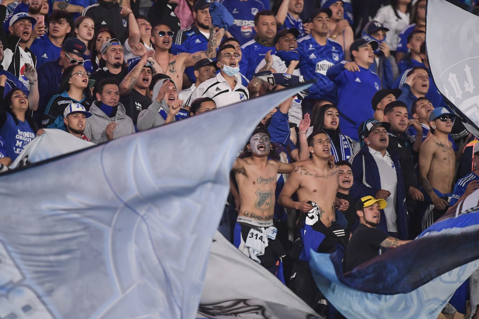 Victoria de Millonarios 4 - 3 sobre América de Cali en el estadio El Campín